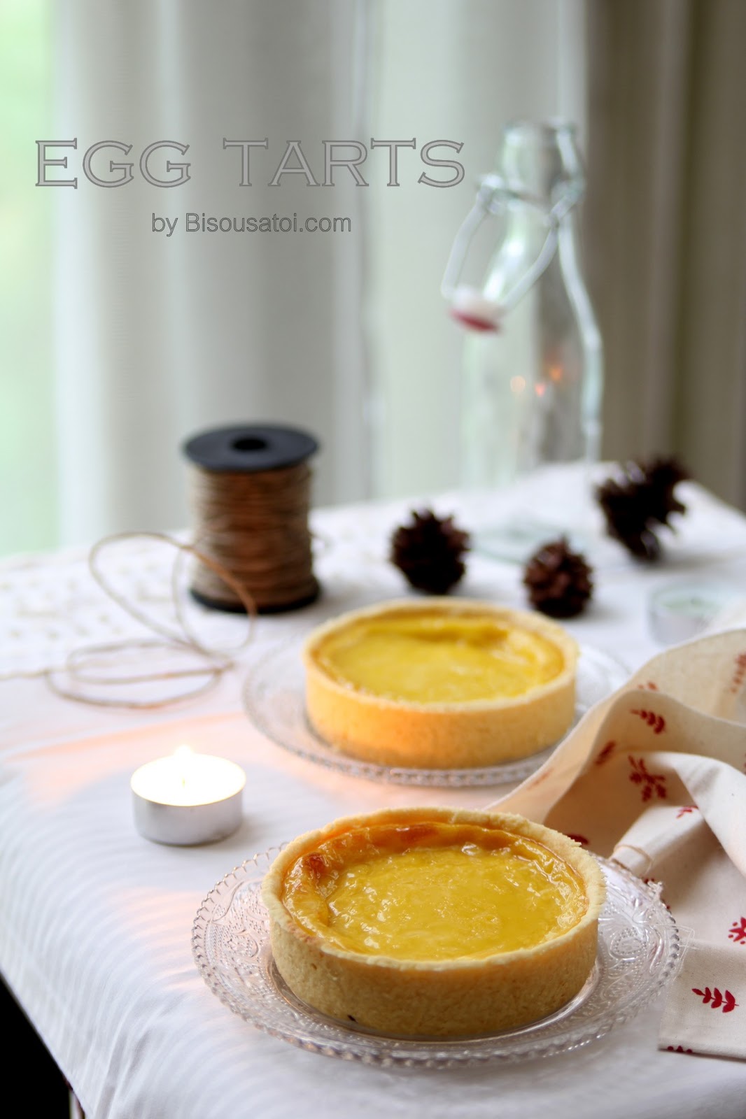 Condensed milk egg tarts