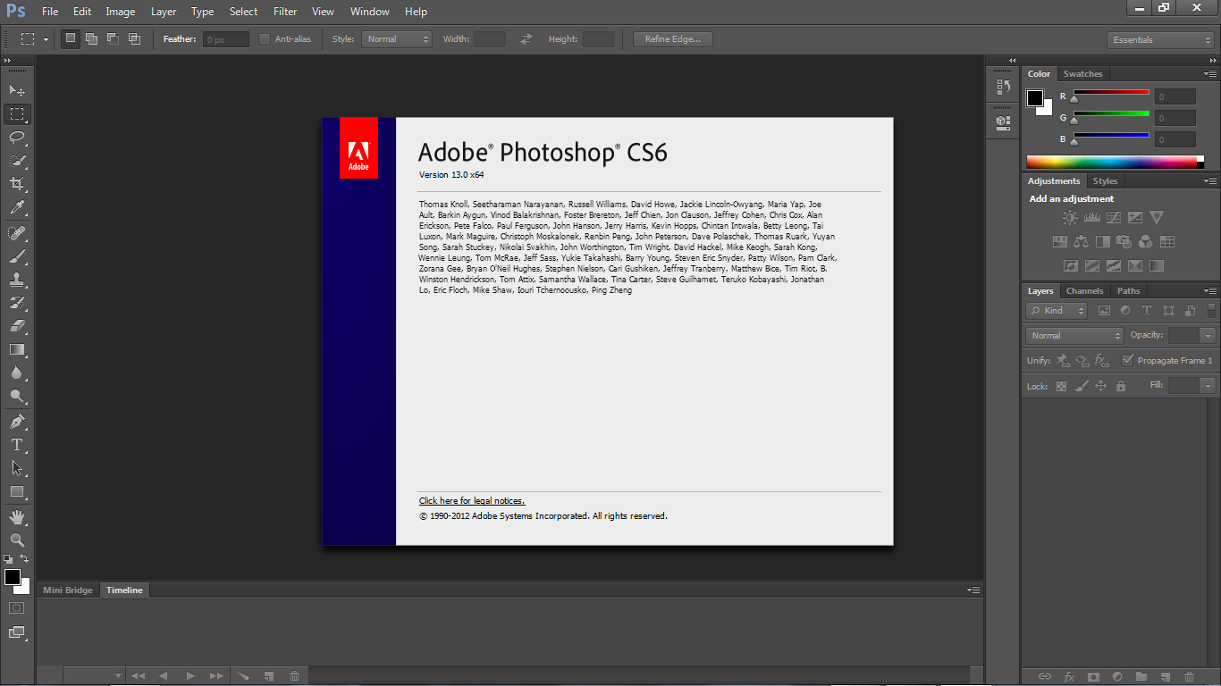 Adobe Photoshop CS6 Serial Number and crack Free Download