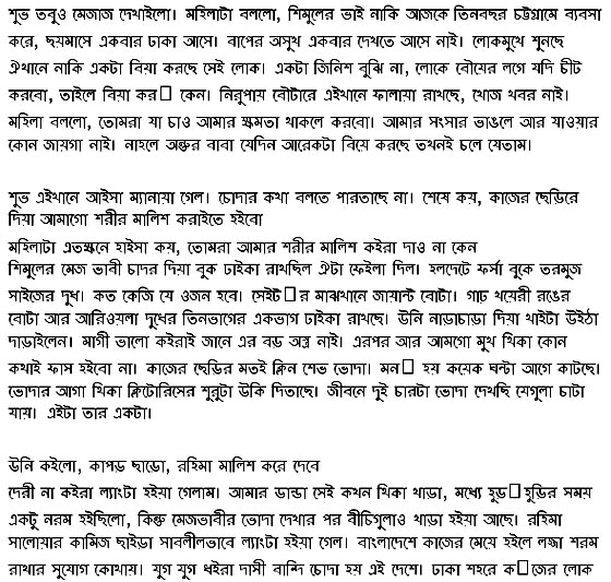 Bengali bf essay image