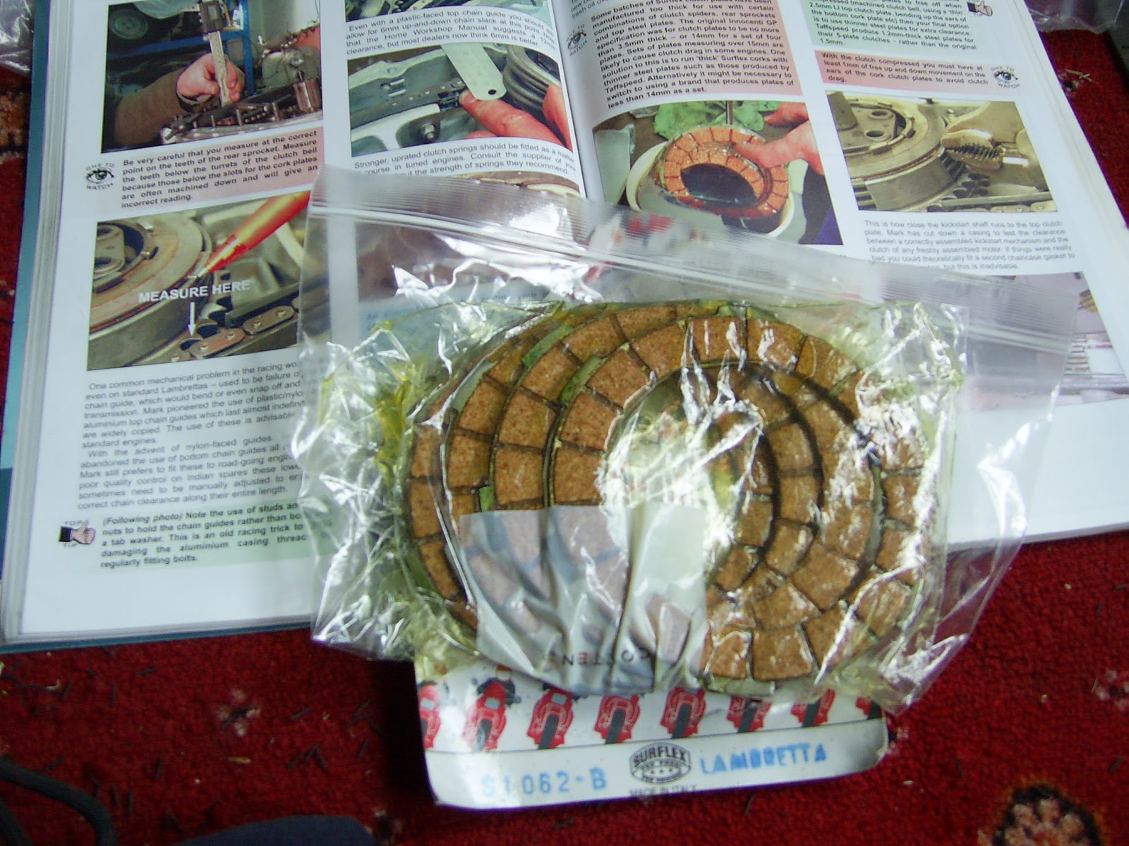 SERVETA LAMBRETTA Li 150 Lambretta Engine Rebuild Part 3