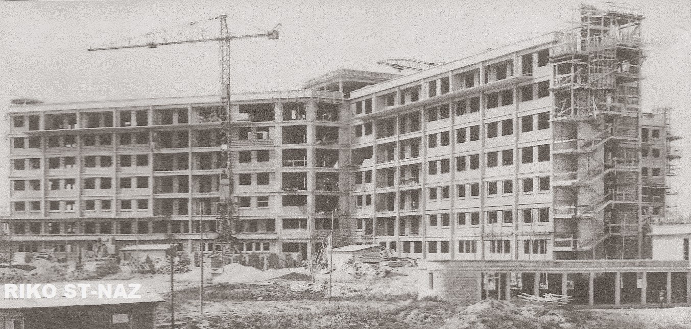 SAINTNAZAIRE reconstruction d'une ville ST.NAZAIRE construction hopital