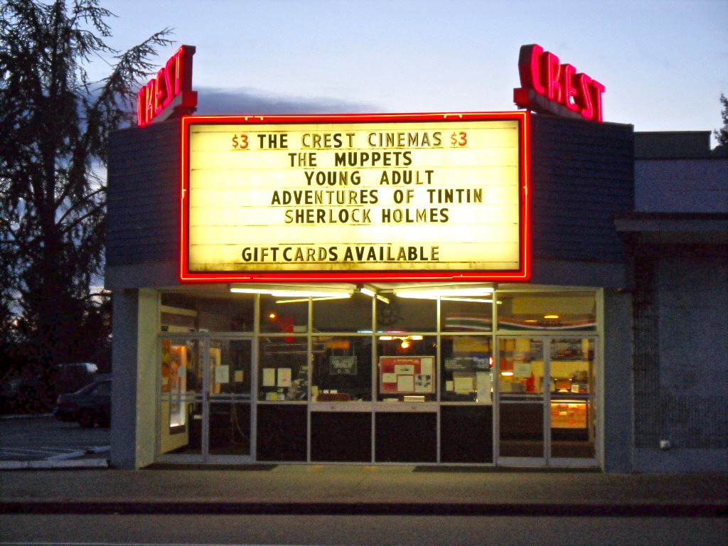 Shoreline Area News Budget Movie Night Crest Cinema Center in Ridgecrest