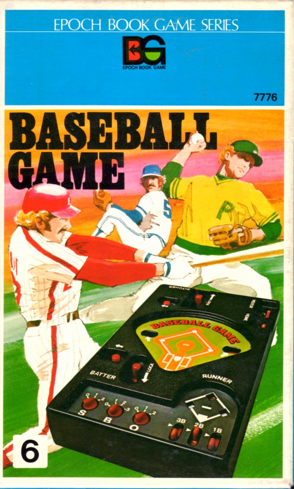 Electronic Baseball Epoch Book Game Series Baseball Game