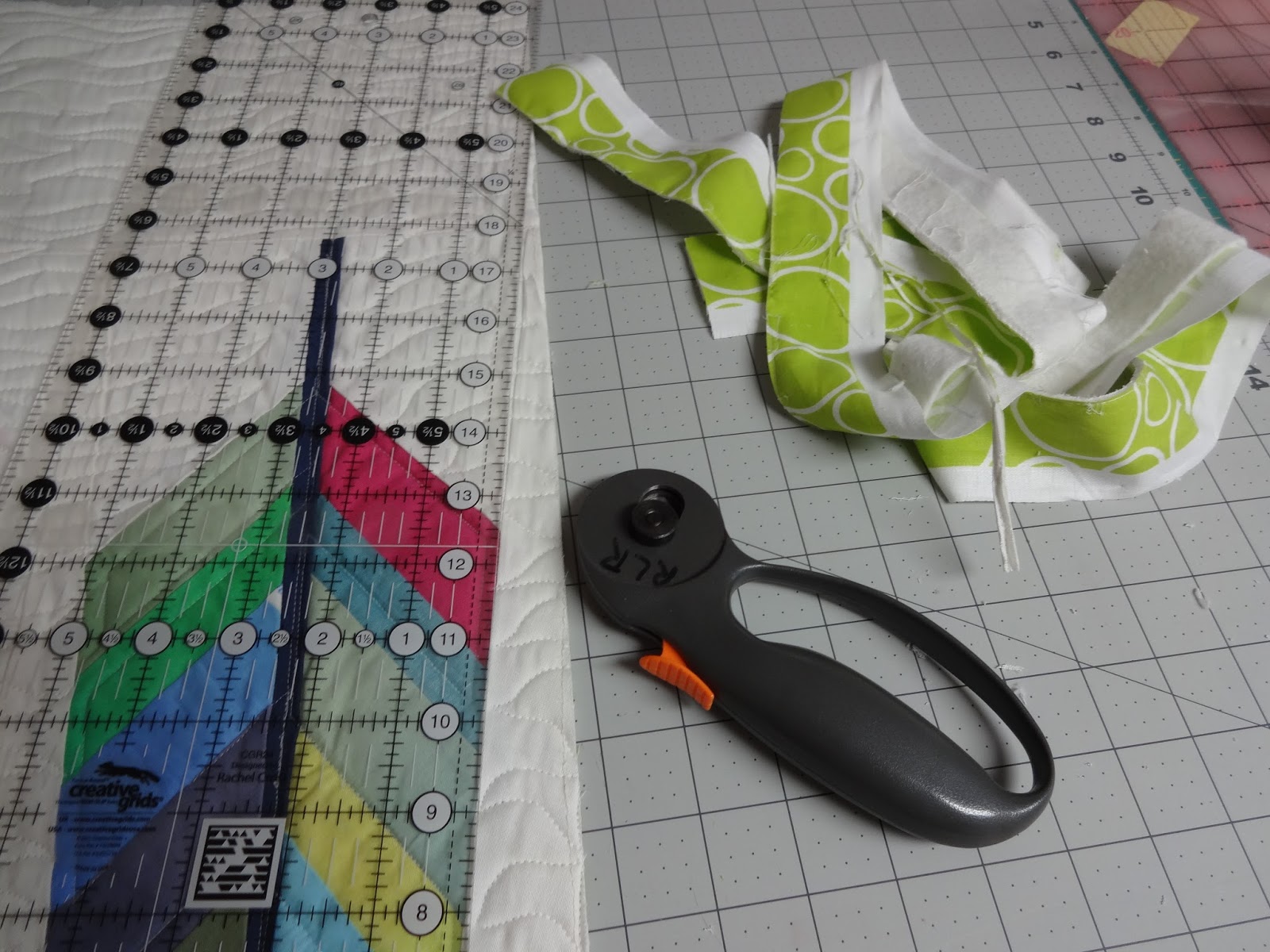 Becca's Crazy Projects Tool Tip Tuesday Joining Quilt Binding