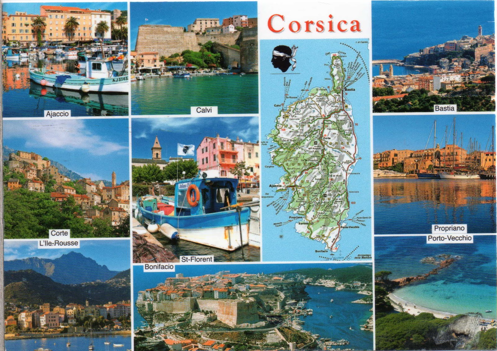 Scriptor's Postcards Corsica
