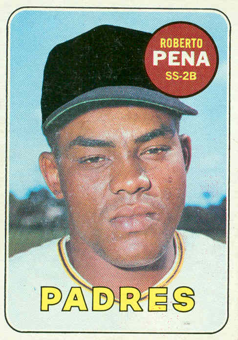 1969 Topps Baseball Roberto Pena (184)