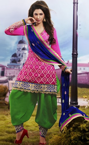 pakistani stitched salwar kameez fashion 2013 2014 new party wear designer suits for girls