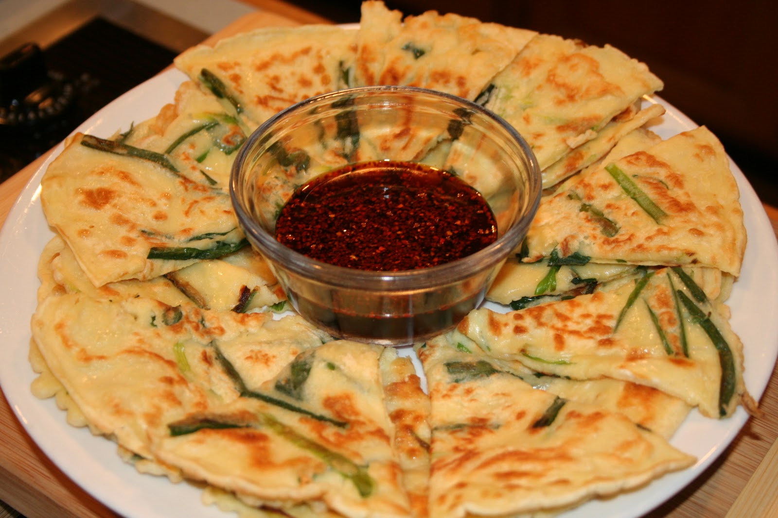 COOK WITH SUSAN Korean Green Onion Pancakes