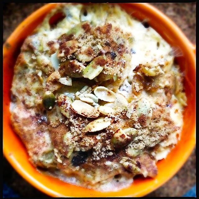 The Yum Yum Factor French Toast with Muesli Morning Pitas