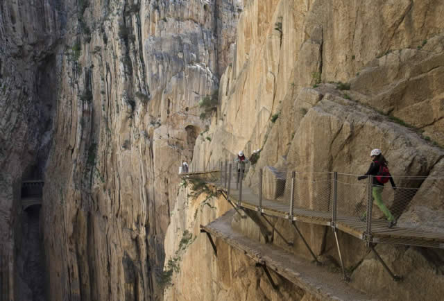 El Caminito del Rey, El Chorro, Spain El Caminito del Rey, El Chorro, Spain