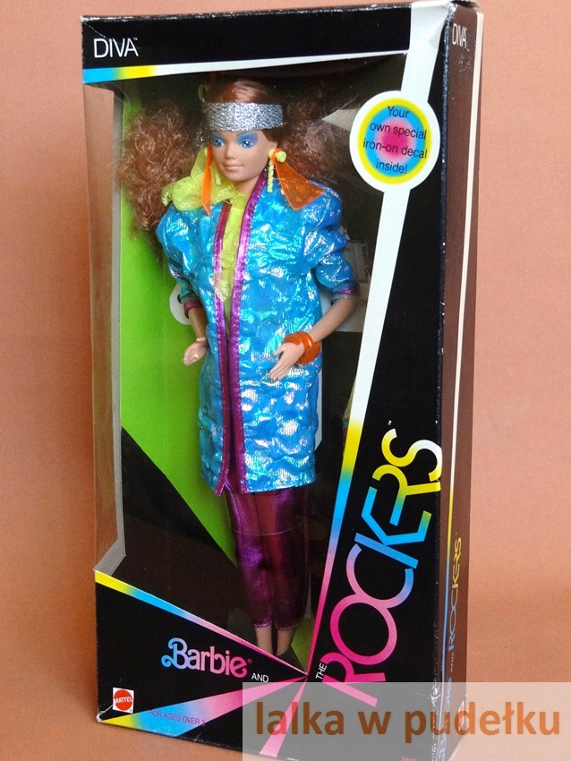 **lalka w pudełku**: Barbie® And The Rockers™ Diva™ 1985