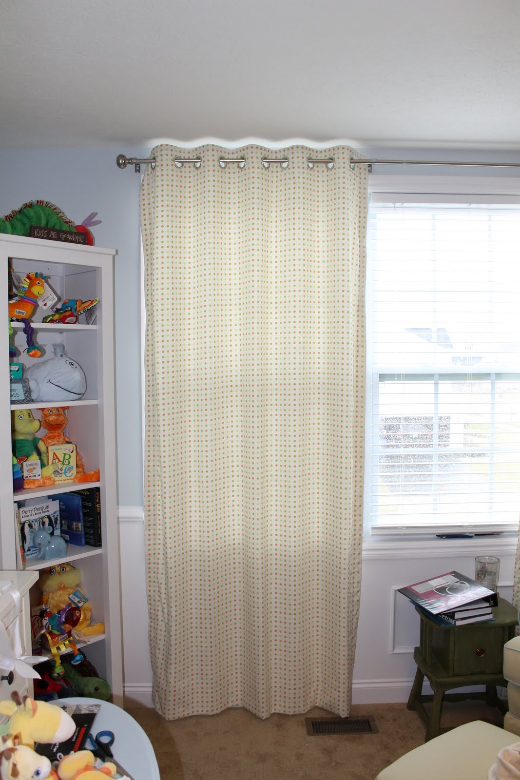 Worth the Wait DIY Nursery Curtains Part 1