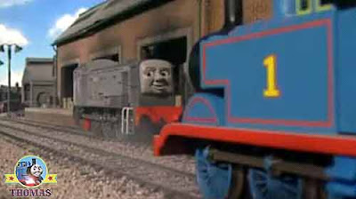 How to get to the Childrens School house Dennis the diesel train Thomas the tank engine did puffed