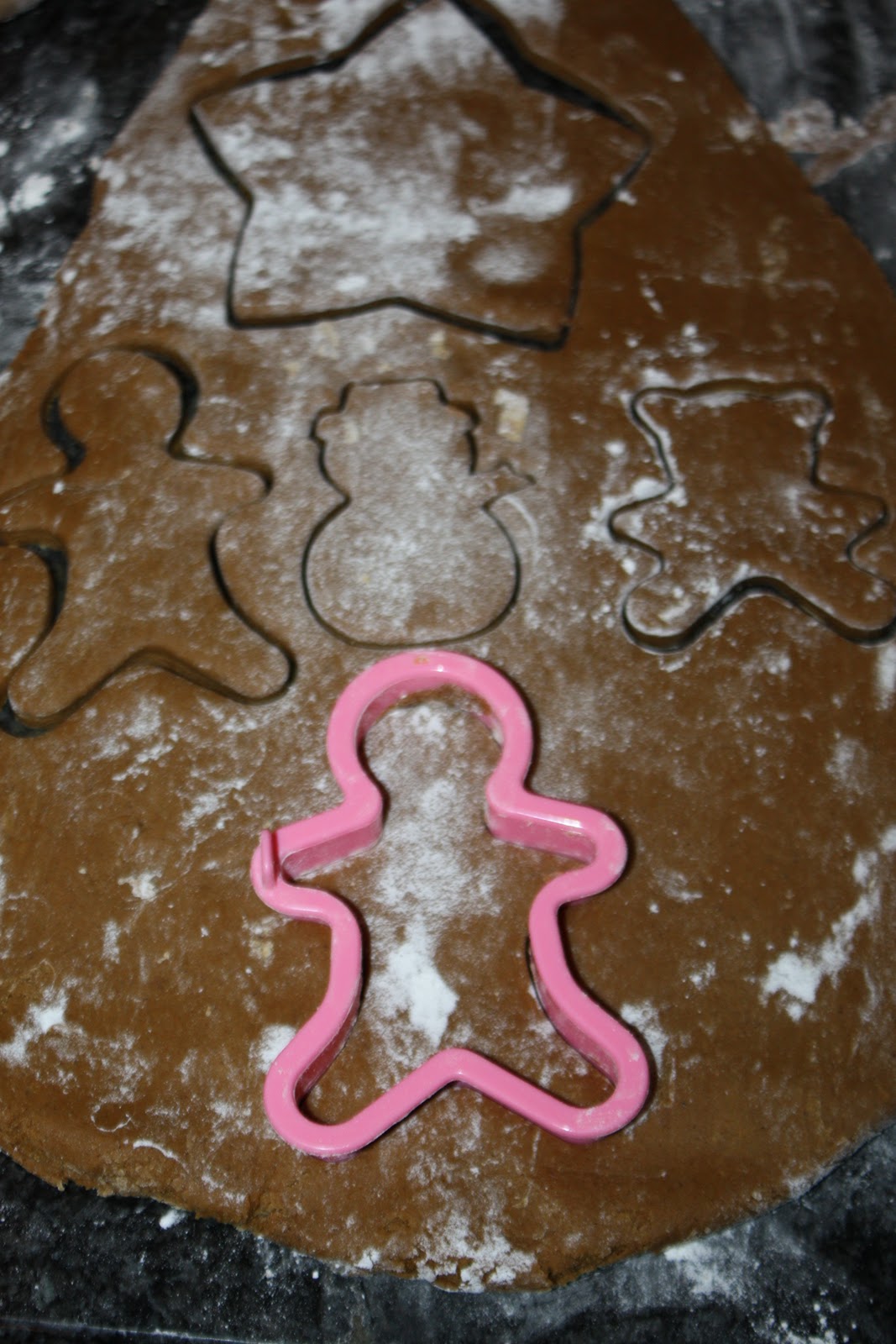 A Slice of Smith Life Homemade Gingerbread Cookies and Christmas Posts