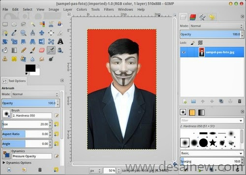 Open image Open photo on Gimp