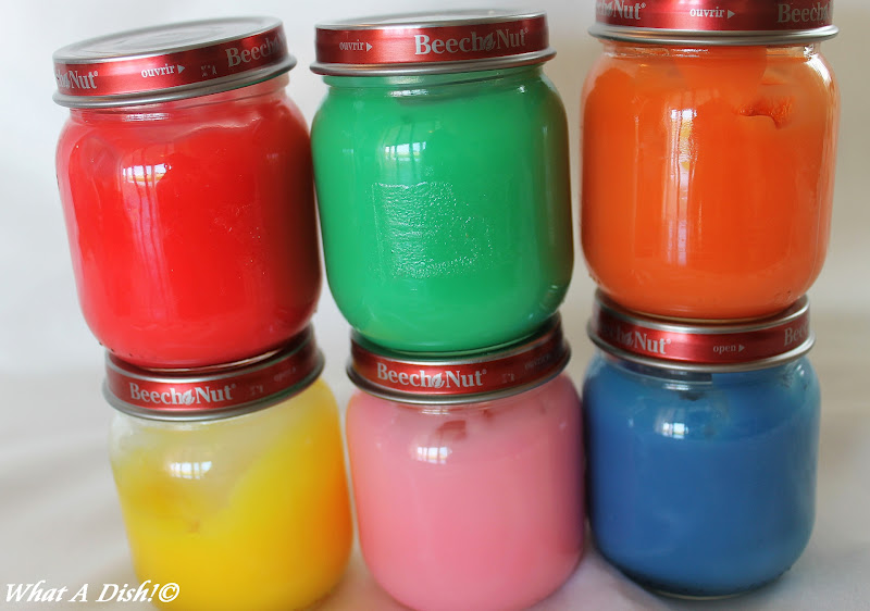 What A Dish! DIY Finger Paint & Crayons