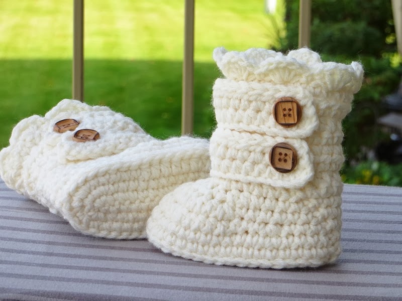 Toddler Classic Snow Boots, Toddler Boots Crochet Pattern, Pattern in ...