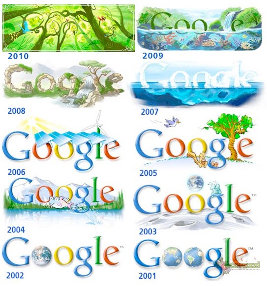 earth day 2011 google logo. Google+earth+day+2011+logo