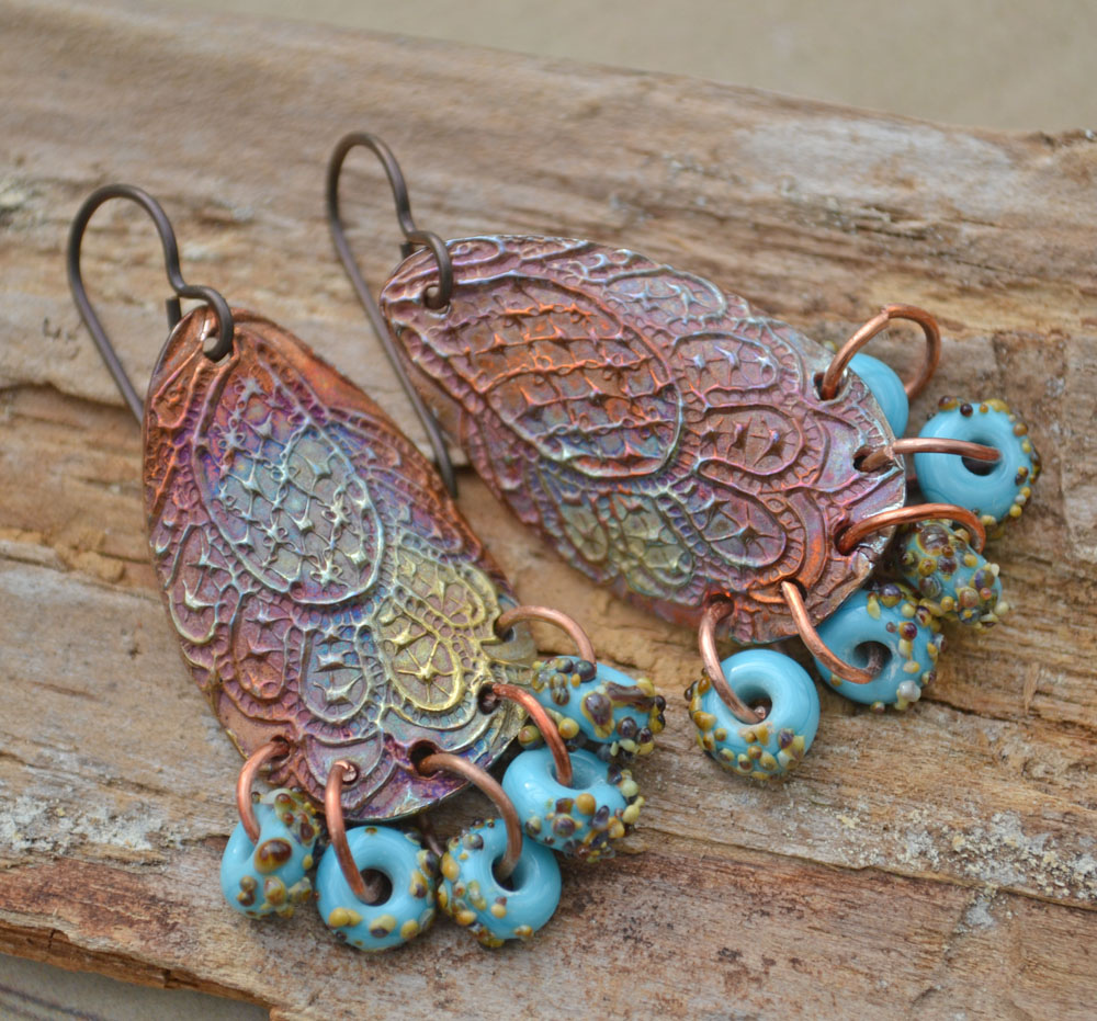 Native Bloom Metal Clay Monday Patina Queens