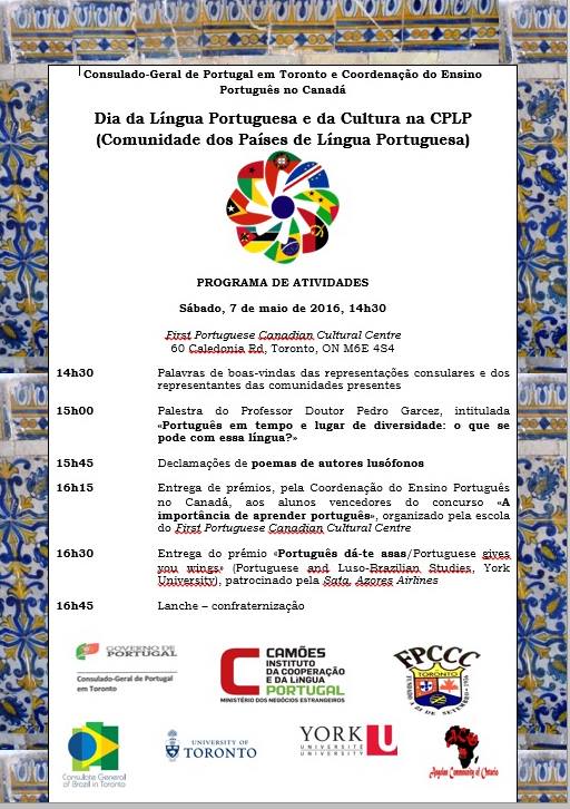 Comemore 7 de maio: Dia da Língua Portuguesa
