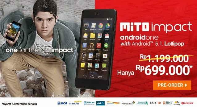 Mito Impact Android One Mito Impact Android One