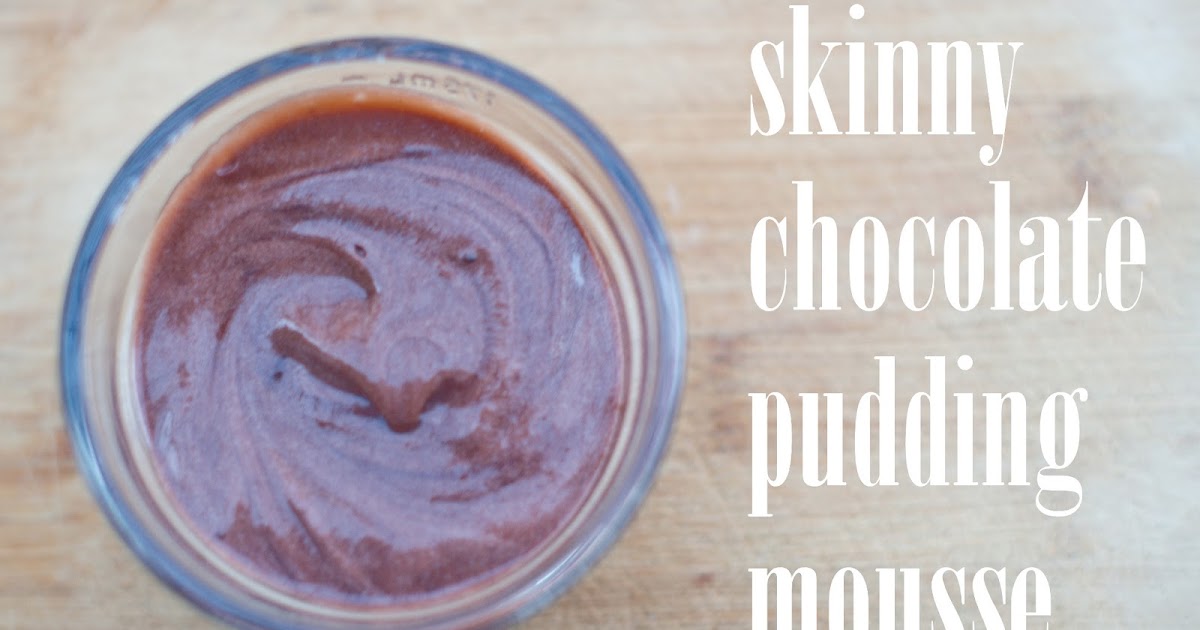 Domestic Fashionista Amazing Skinny Chocolate Pudding Mousse