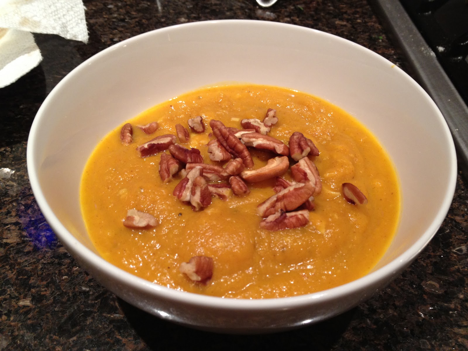 Butternut Squash and Carrot Soup CRYSTAL BOLD