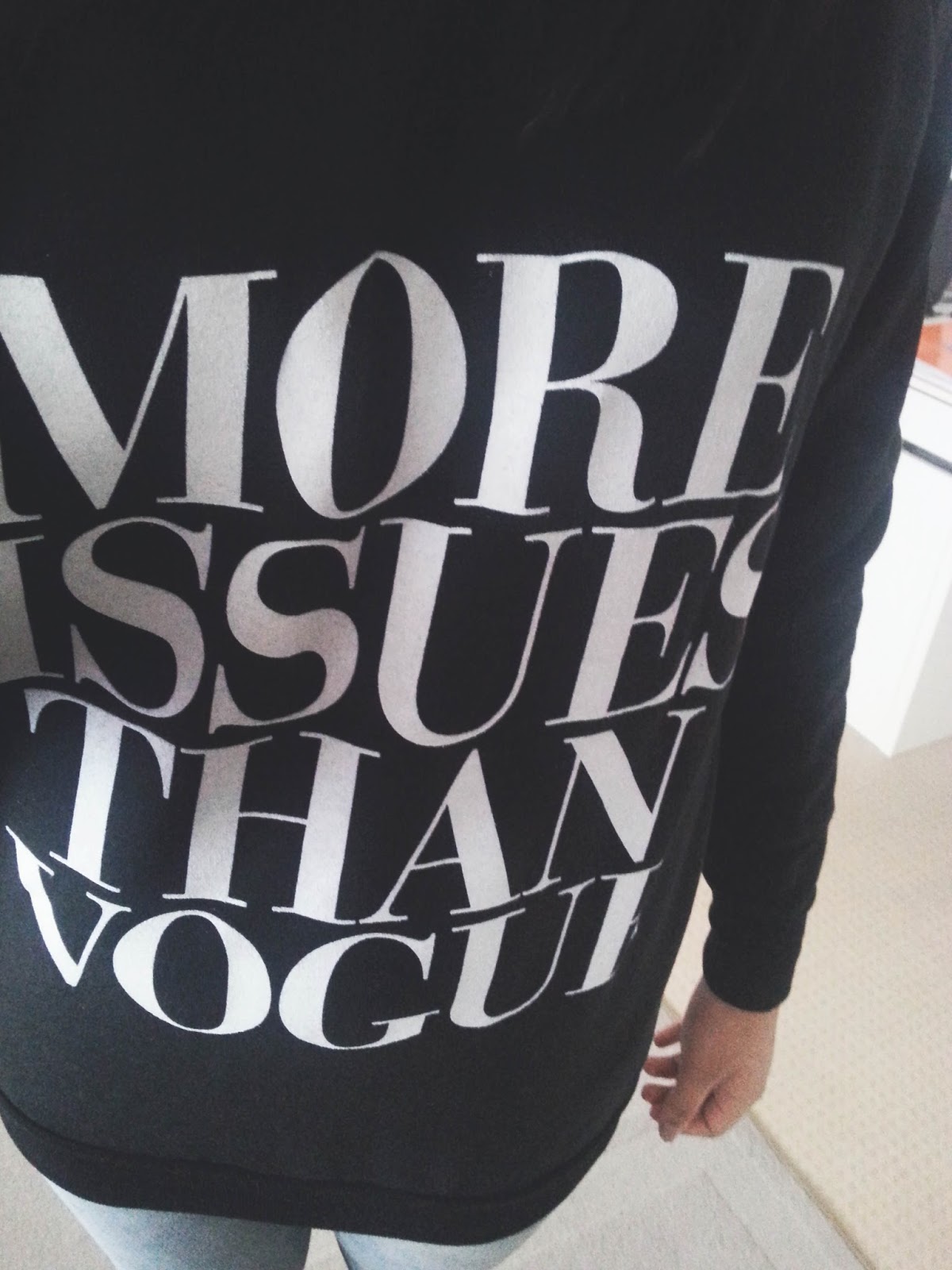 More Issues Than Vogue Jumper