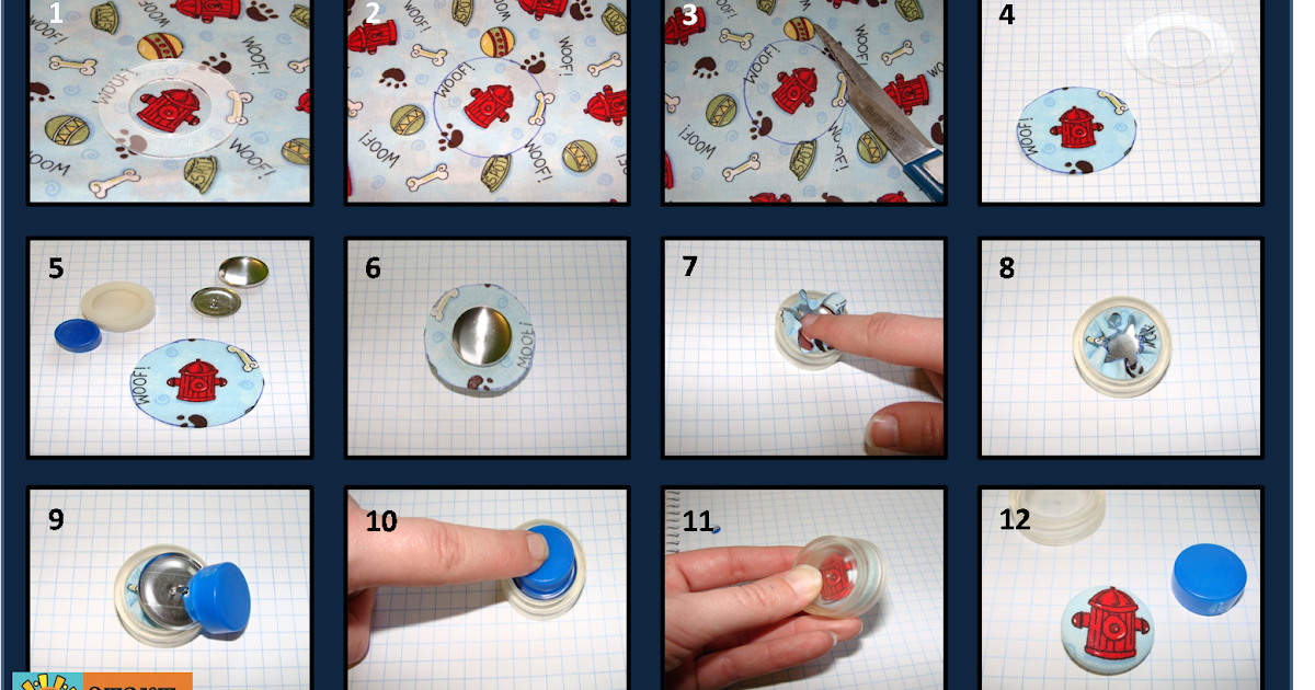 Start To Finish Supplies How To Make Cover Buttons