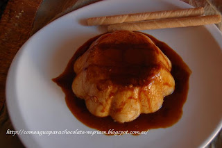 Flan De Turron De Yema Tostada
