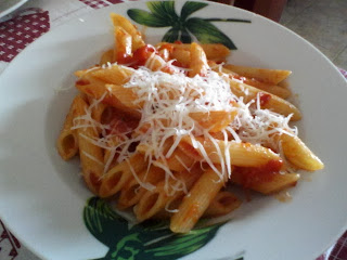 Penne rigate all'arrabbiata