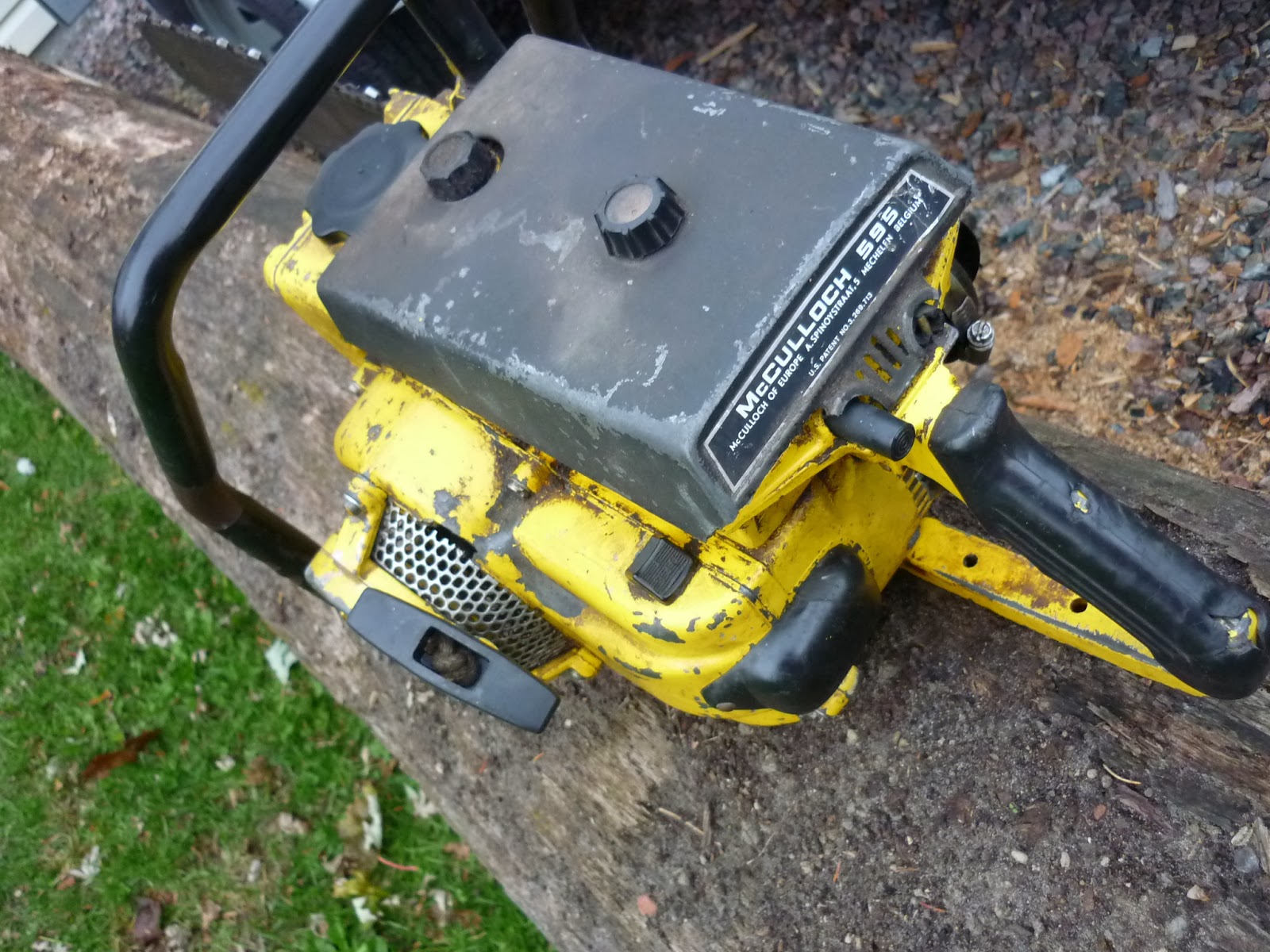 VINTAGE CHAINSAW COLLECTION MCCULLOCH 595.