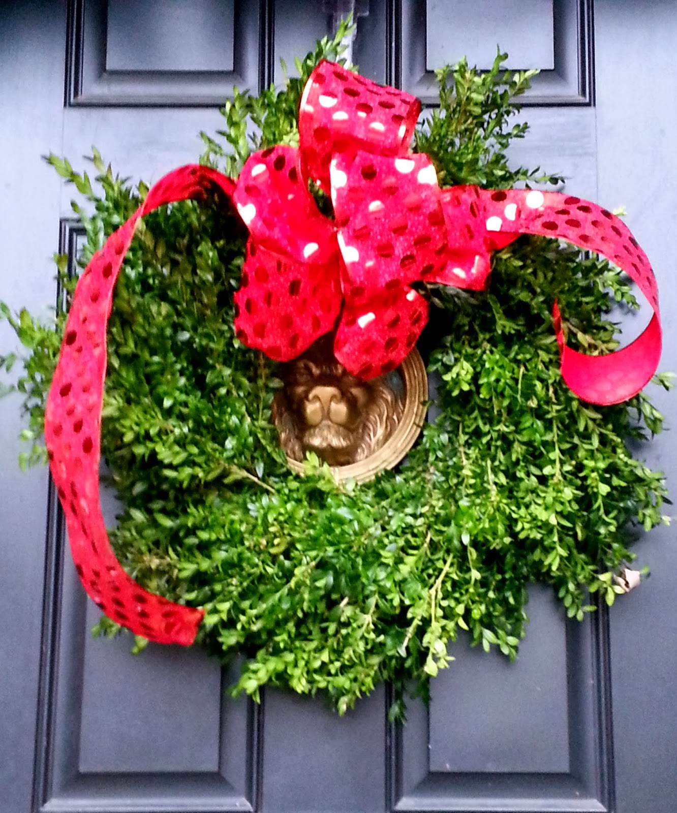 Harris Sisters GirlTalk How to Care for a Fresh Boxwood Wreath