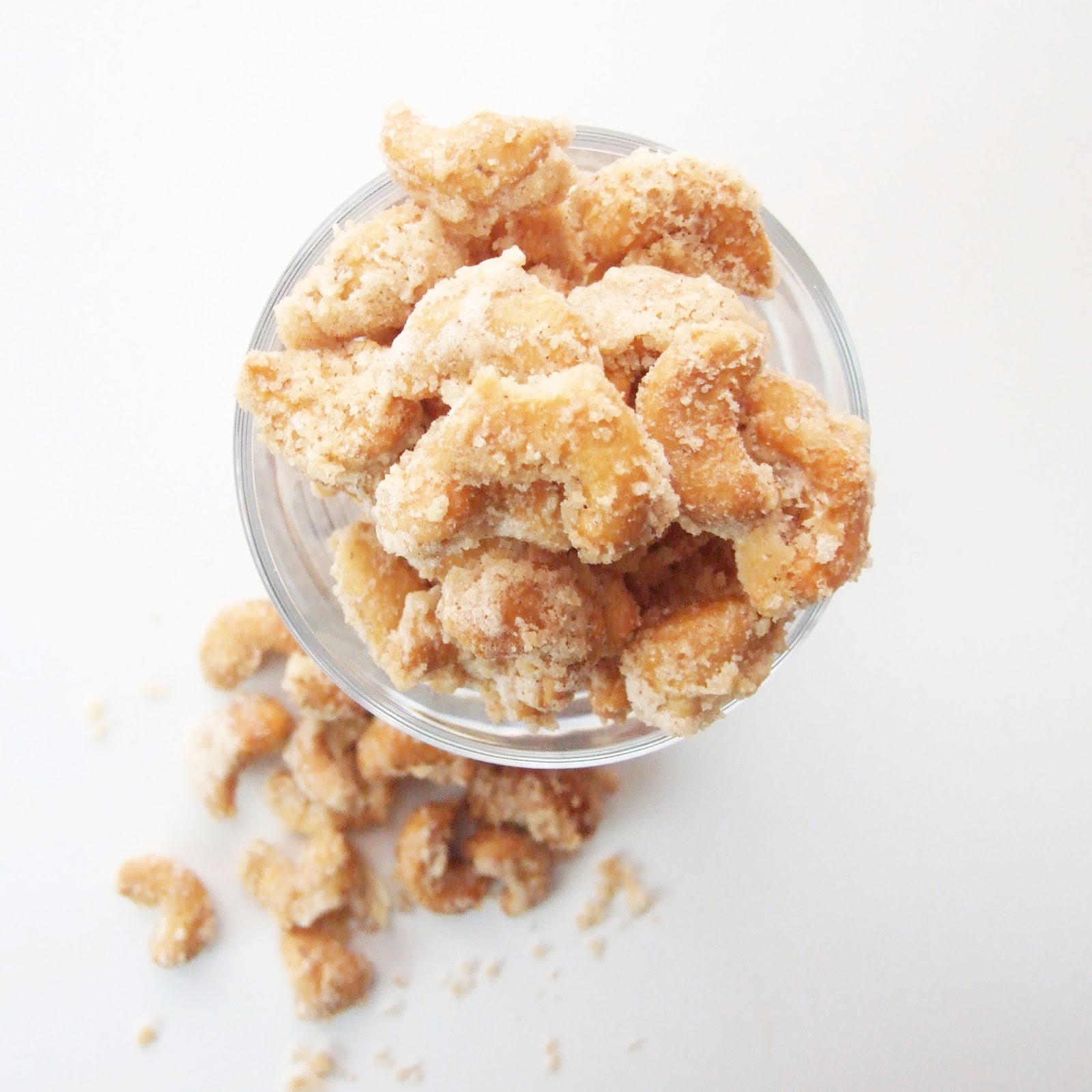 CINNAMON SUGAR COATED CASHEWS. Gathering Beauty