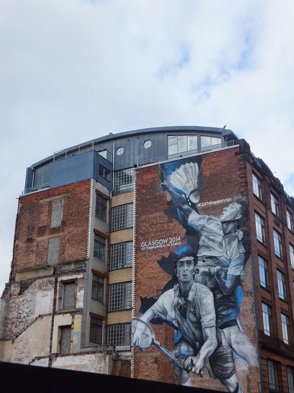 Glasgow Scotland écosse East End merchant city street art