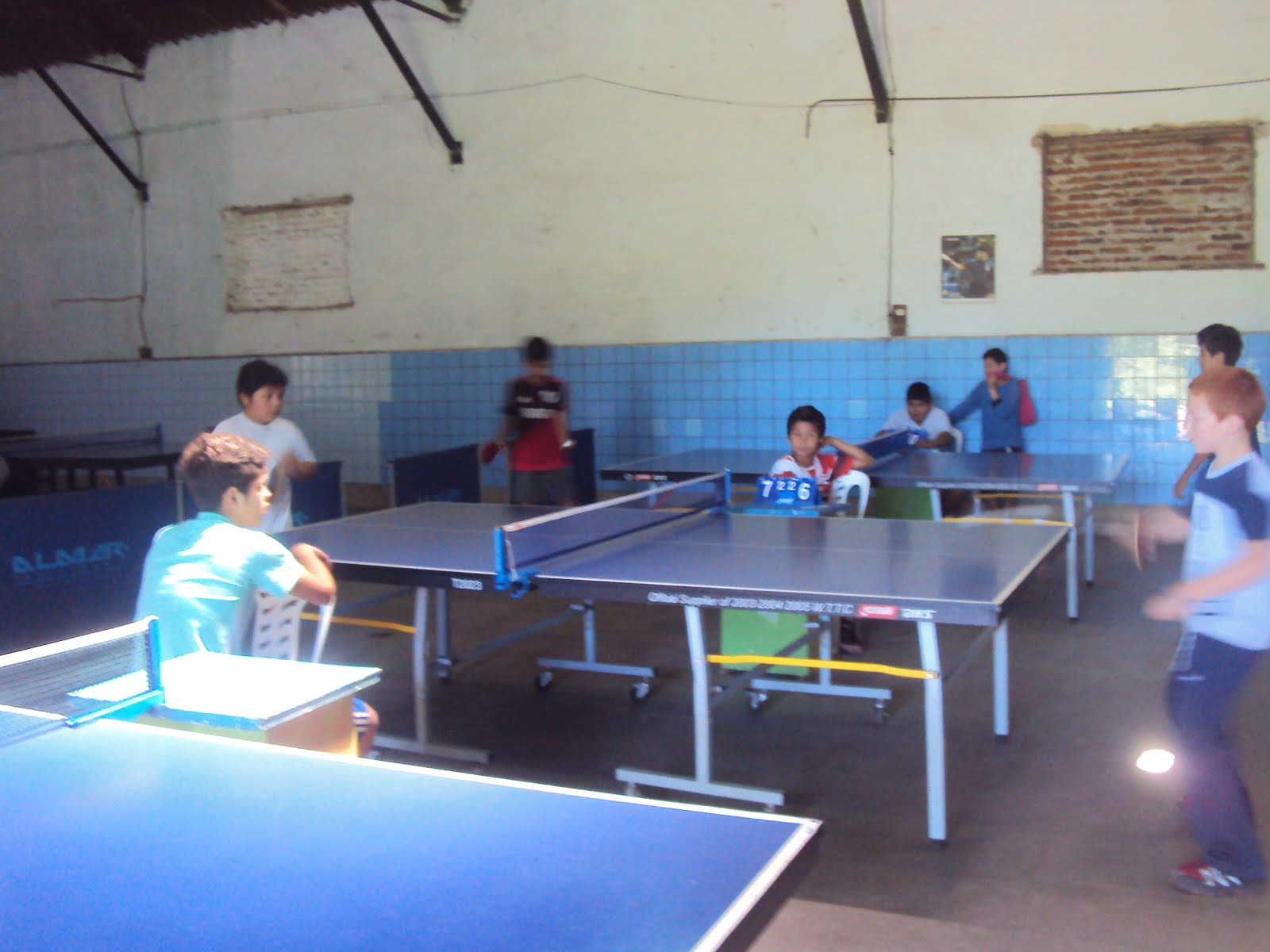 6 mesas en actividad Intercolegial 2015 Paso de los Libres