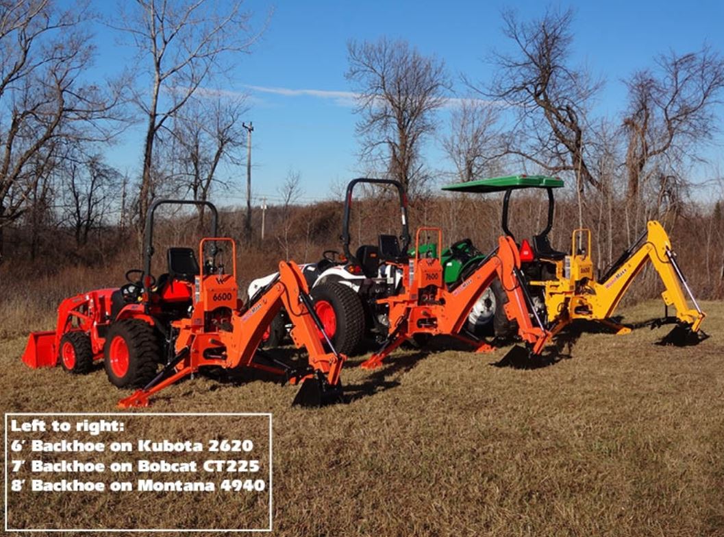 Backhoe Attachments The WoodMaxx WM6600 6 Foot Backhoe Attachment!