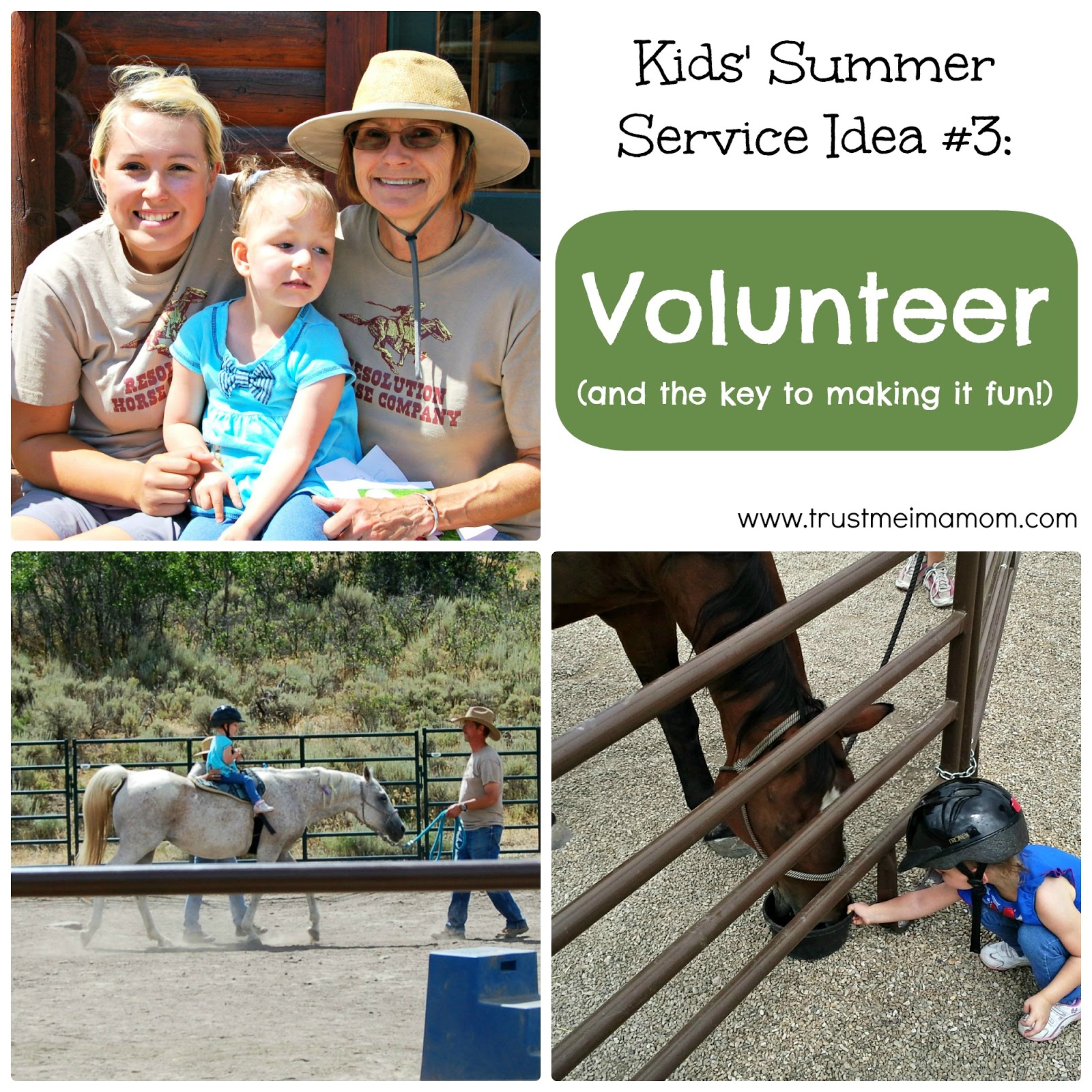 Fun Ways to Serve with Your Kids This Summer: Idea #3 Volunteer (and how to make it more fun!)