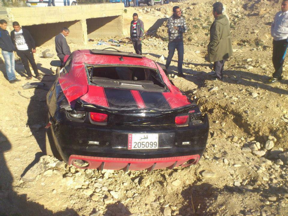 صور المركبات الأمريكية المميزة في الجزائر - صفحة 3 Accident+camaro+algeria+(1)