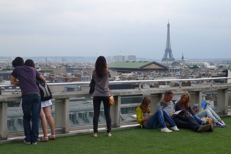 Créatures: the rooftop restaurant on Galeries Lafayette terrace is back in  Paris 