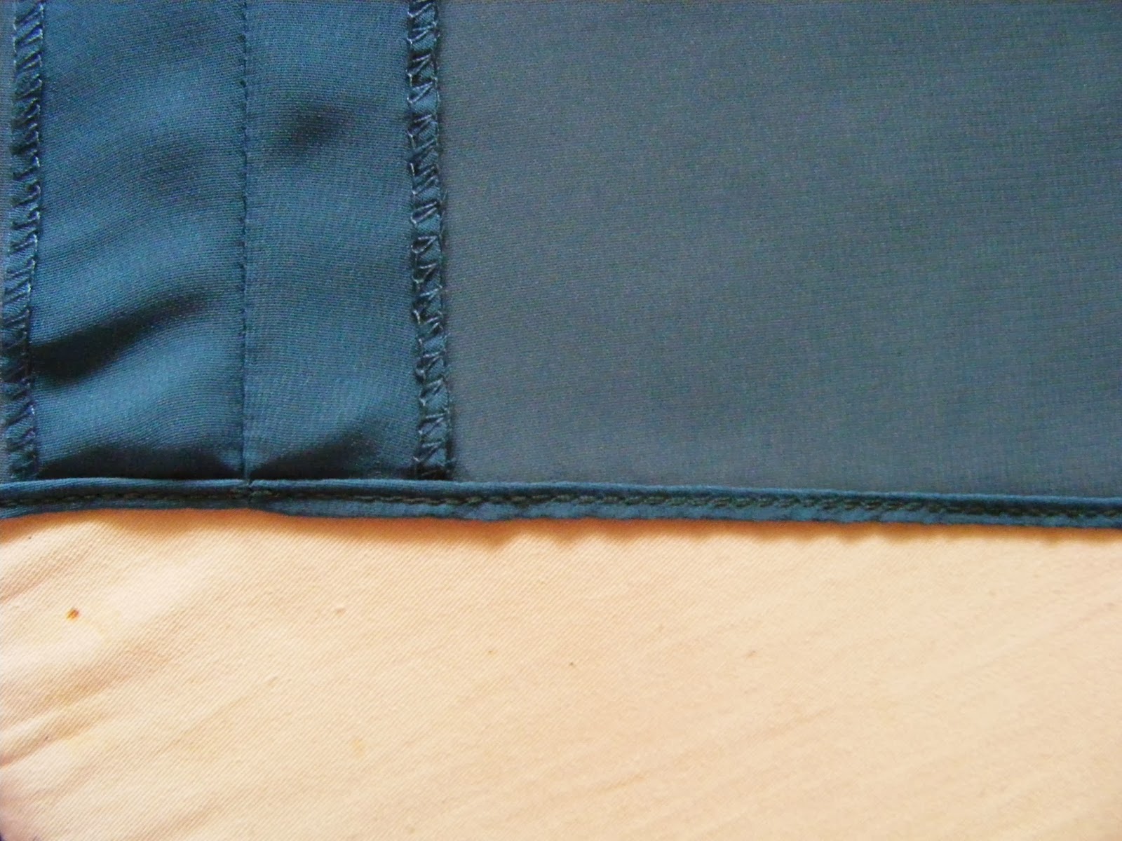 How to Hem Chiffon the Easy Way {needle and thREAD}