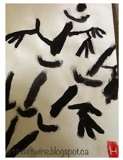 Art Intertwine - Sumi-e Bamboo Painting