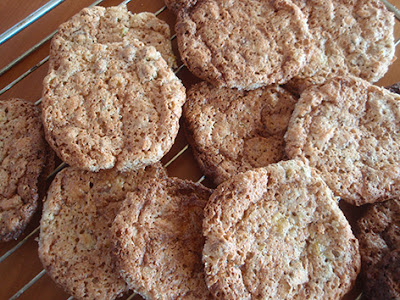 Galletas de pistachos y naranja