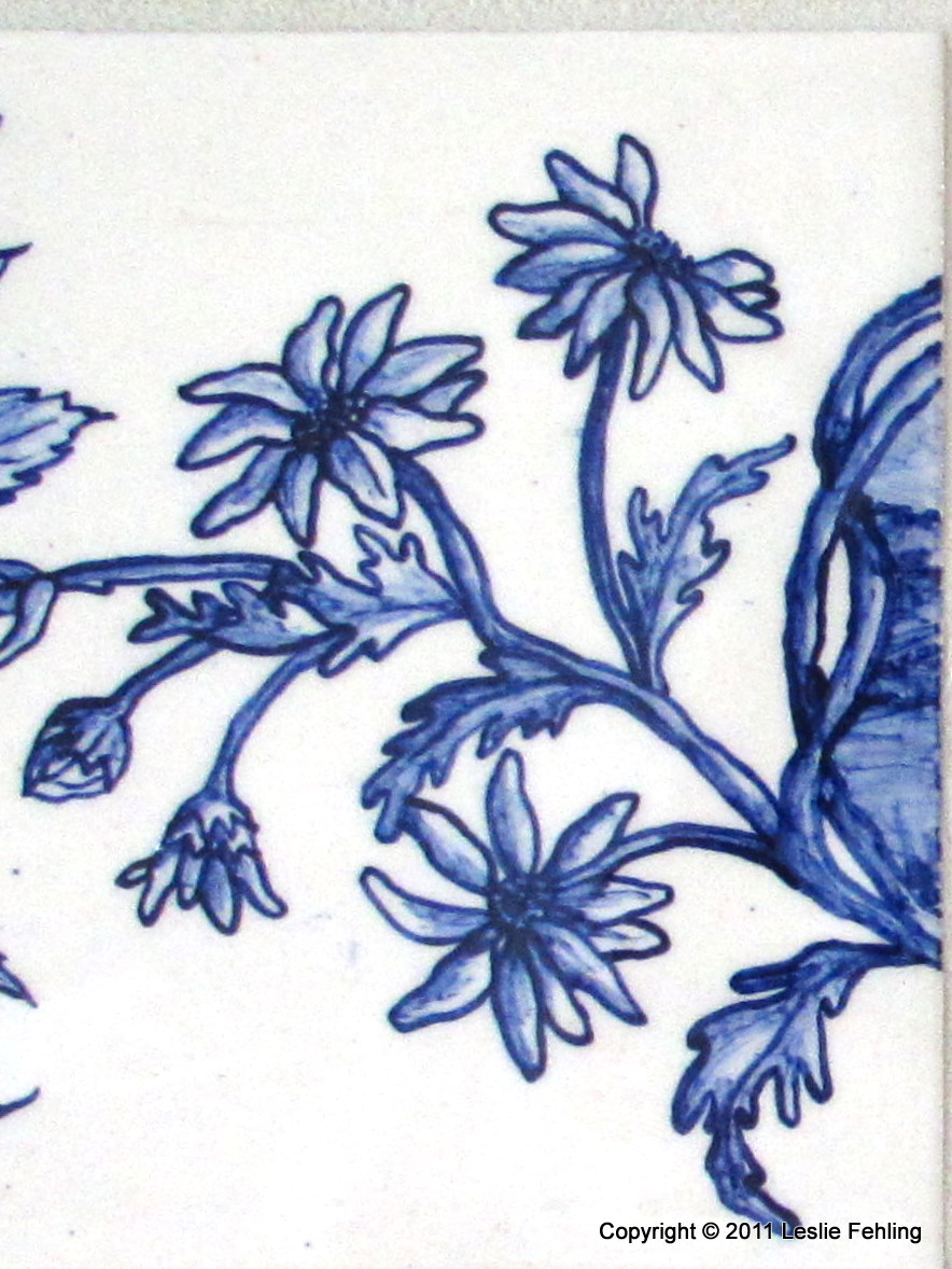 Blue White Tiles