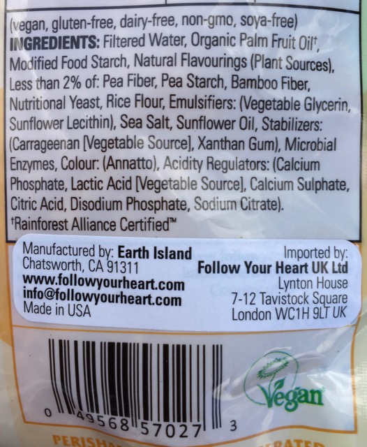 VEGANOO Vegan Reviews UK Review Vegan Gourmet Cheese Shreds