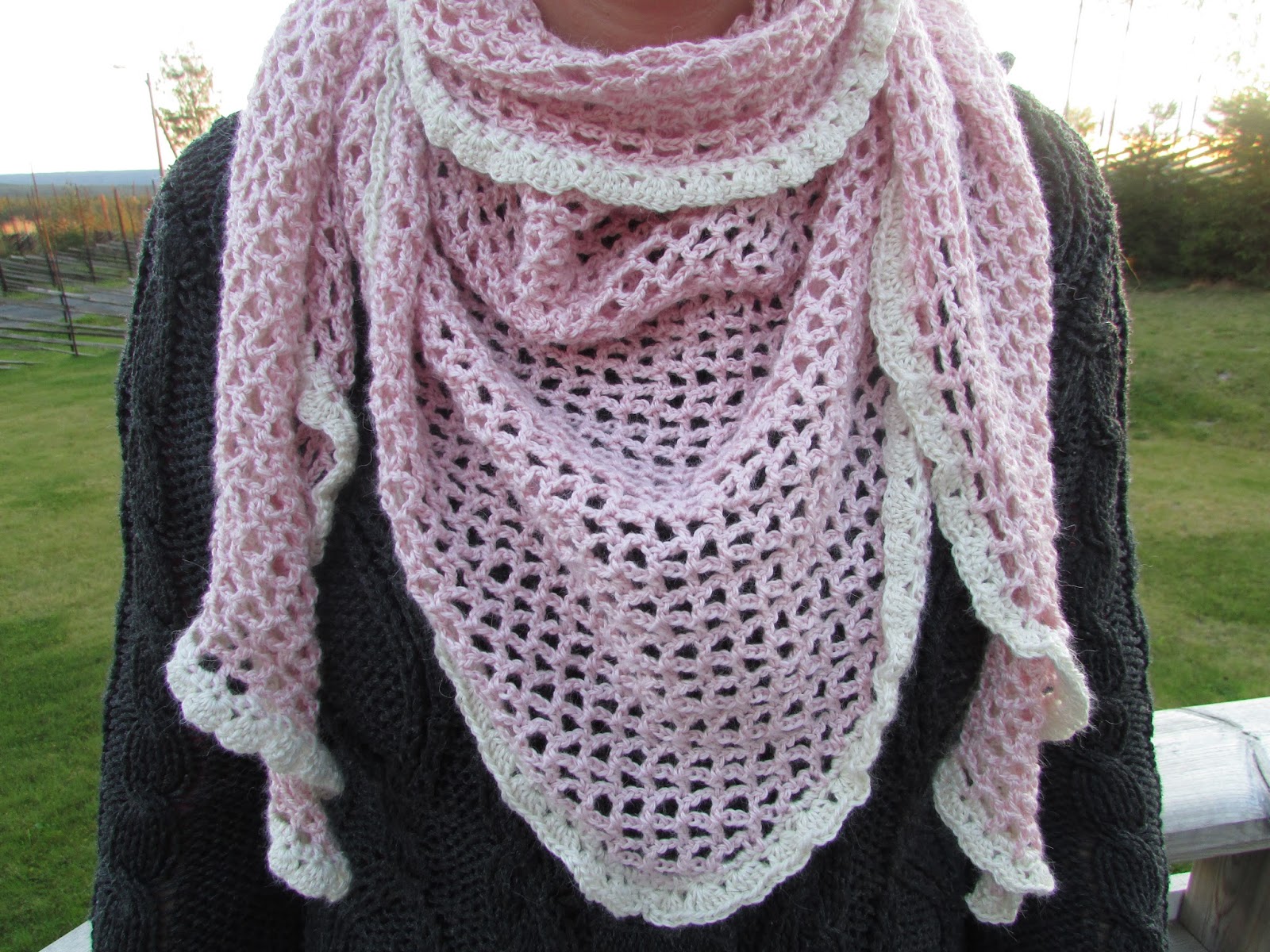 Autumn Leaves Shawl