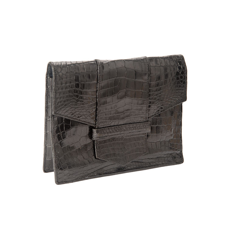 Wardrobot™ 1960's YSL Gator Clutch