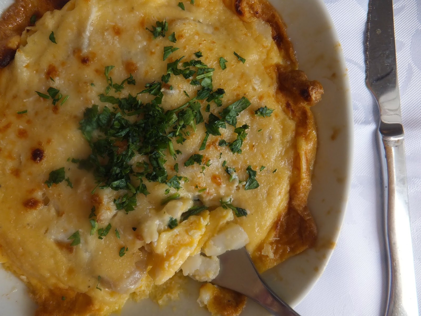 Tortilla Arnold Bennet. Una Tortilla De Bacalao Con Historia.
