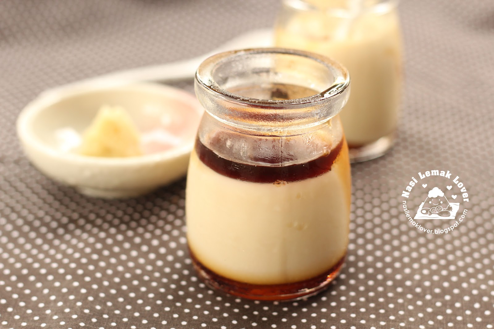 Nasi Lemak Lover Soymilk pudding with brown sugar syrup 焦糖豆奶布丁