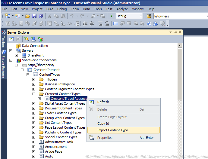 How to Deploy Content Types in SharePoint 2010 How to Deploy Content Types in SharePoint 2010